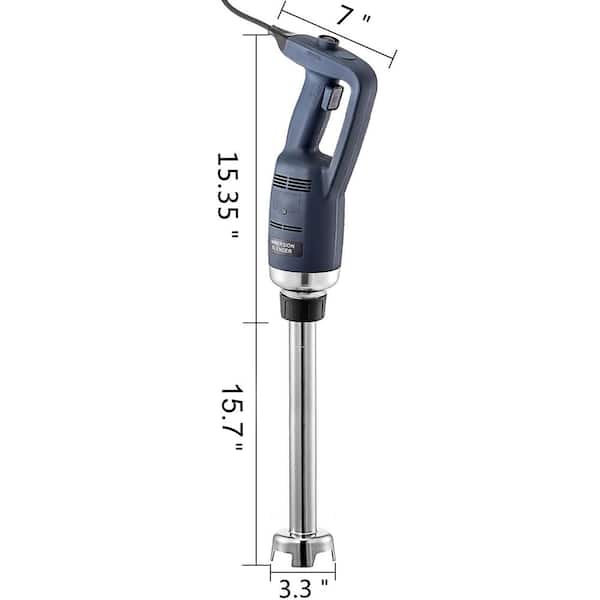 GZZT 350W Immersion Blender Handheld Mixer Commercial Food Processor  Submersible Food Blender Heavy Duty Hand Blender