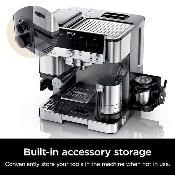 SharkNinja Ninja 8-Cups Luxe Cafe Premier Series 3-in-1 Espresso