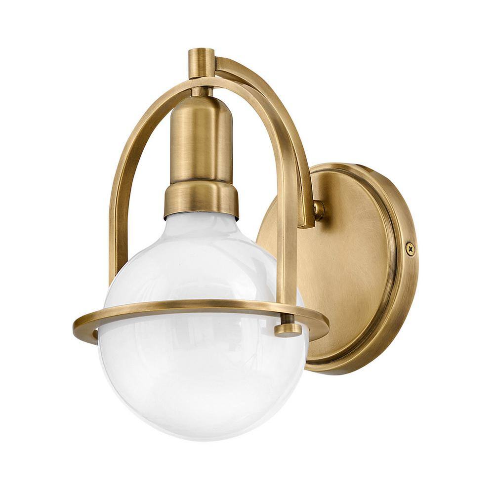 Somerset Heritage Brass Single-Light Wall Sconce