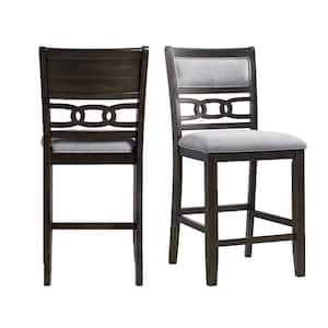 Taylor Counter Height Side Chair Set in Walnut