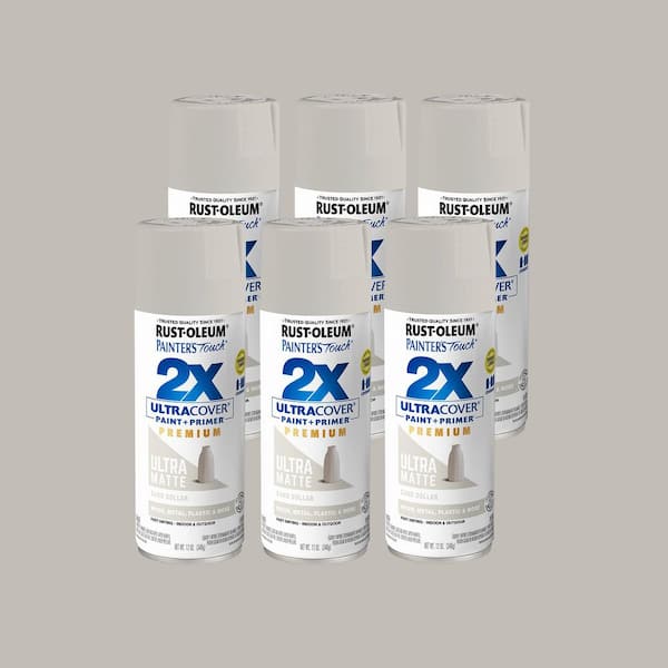 12 oz. Matte Sand Dollar General Purpose Spray Paint (Case of 6)