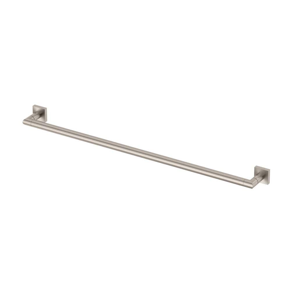 Satin Nickel 30-Inch Wall Mounted Towel Bar