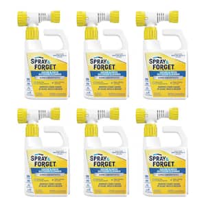 1 qt. House and Deck Outdoor Cleaner with Hose End Adapter, Stain Remover (6-Pack)