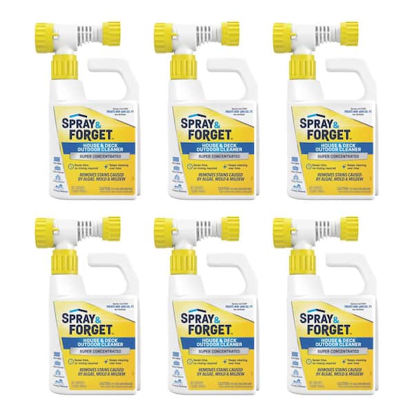 Wet & Forget Outdoor Ready to Use Mildew Stain Remover - 64 oz jug