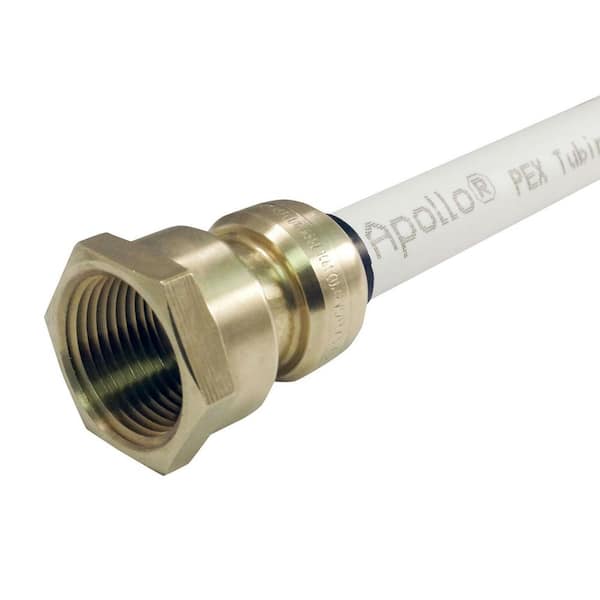 12mm X 1/2FIP Metric Brass Compression x Female IP Connectors —  COPPERTUBINGSALES