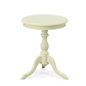 Gilda Antique Ivory Side Table