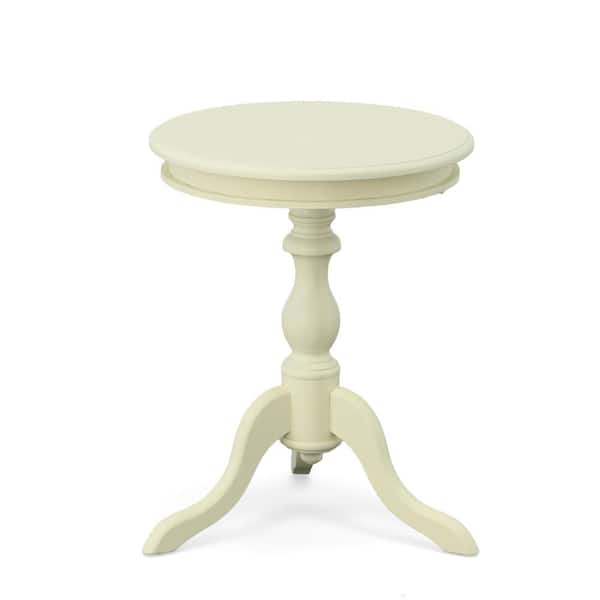Carolina Cottage Gilda Antique Ivory Side Table
