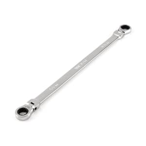 5/8 in. x 11/16 in. Long Flex 12-Point Ratcheting Box End Wrench