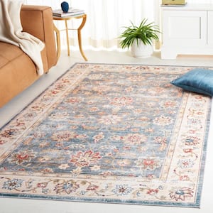 Arizona Green/Beige 9 ft. x 12 ft. Machine Washable Transitional Garden Area Rug