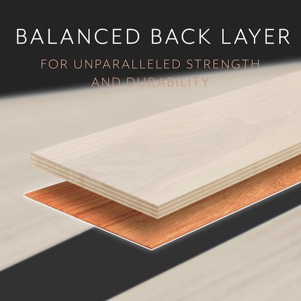 Hickory Silver Cloud 1/2 in. Thick x 7.5 in. Wide x Varying Length Engineered Hardwood Flooring (932.7 sq. ft./pallet) Hickory Silver Cloud 1/2 in. Thick x 7.5 in. Wide x Varying Length Engineered Hardwood Flooring (932.7 sq. ft./pallet)