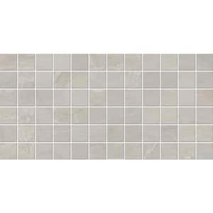 Bryne Mist 12 in. x 24 in. Glazed Ceramic Mosaic Tile (24 sq. ft./case)