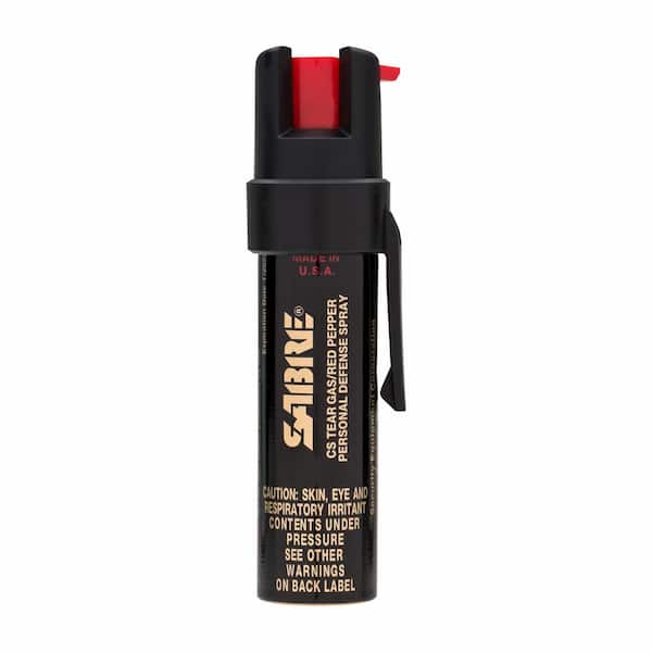 SABRE 3-in-1 Compact Pepper Spray with Clip
