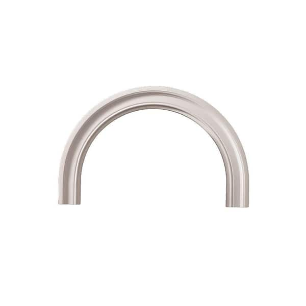 Fypon 40 in. Inside Width x 24 in. Inside Height x 1-3/4 in. Polyurethane Decorative Half Round Arch Trim