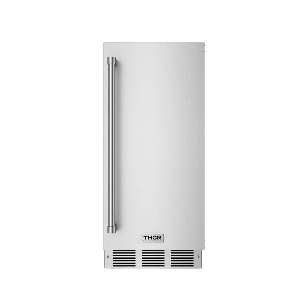 15 in. 50 lb. Cocktail Built in Ice Maker with Drain Pump in Stainless Steel price history on PriceWatchPro