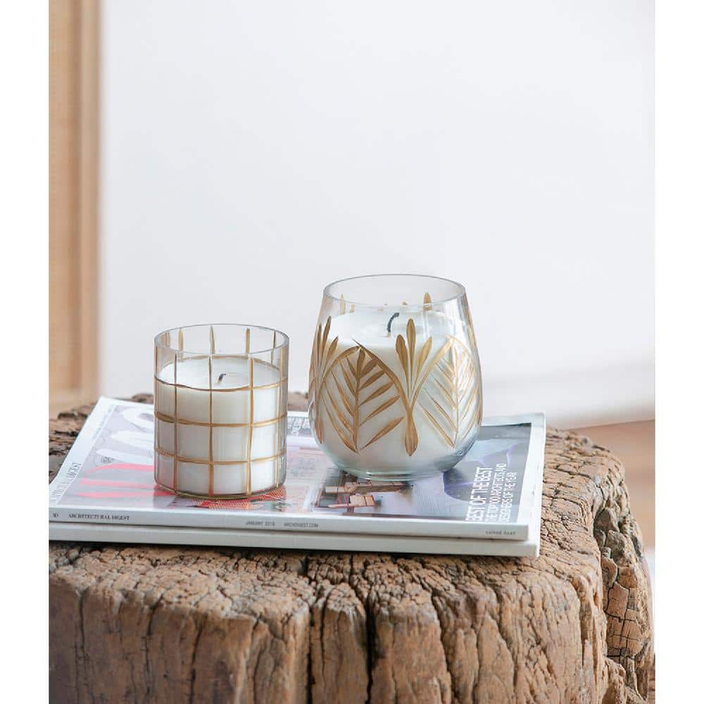 Soy Wax Candles - Set of 4 - Gold (Set of 4)
