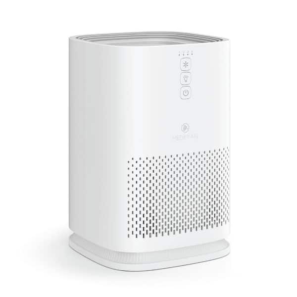 Medify MA-14 428 sq. ft. H13 HEPA Filter Tabletop Air Purifier, 99.9% Removal to 0.1 Microns, White, 1-Pack