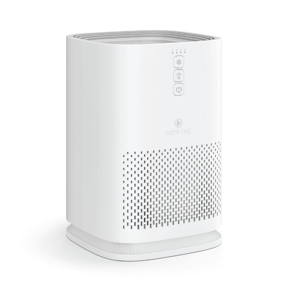 Medify MA-14 White HEPA H13 Air Purifier for Small Rooms