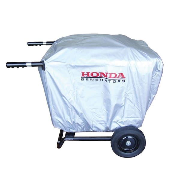 Honda EU3000is Generator cover with Installed 2 Wheel Kit with Handles (Only)