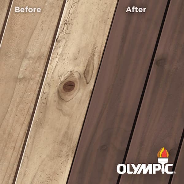 Olympic Elite 1 Gal Royal Mahogany, Royal Mahogany Laminate Flooring Home Depot