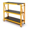 Dewalt Yellow 3-tier Steel Garage Storage Shelving Unit (50 In. W X 48 