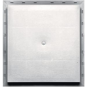 15.5 in. x 16.5 in. #117 Bright White Meter Mounting Block