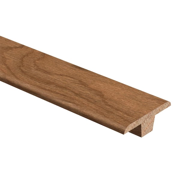 Zamma Brown Earth 3/8 in. Thick x 1-3/4 in. Wide x 94 in. Length Hardwood T-Molding
