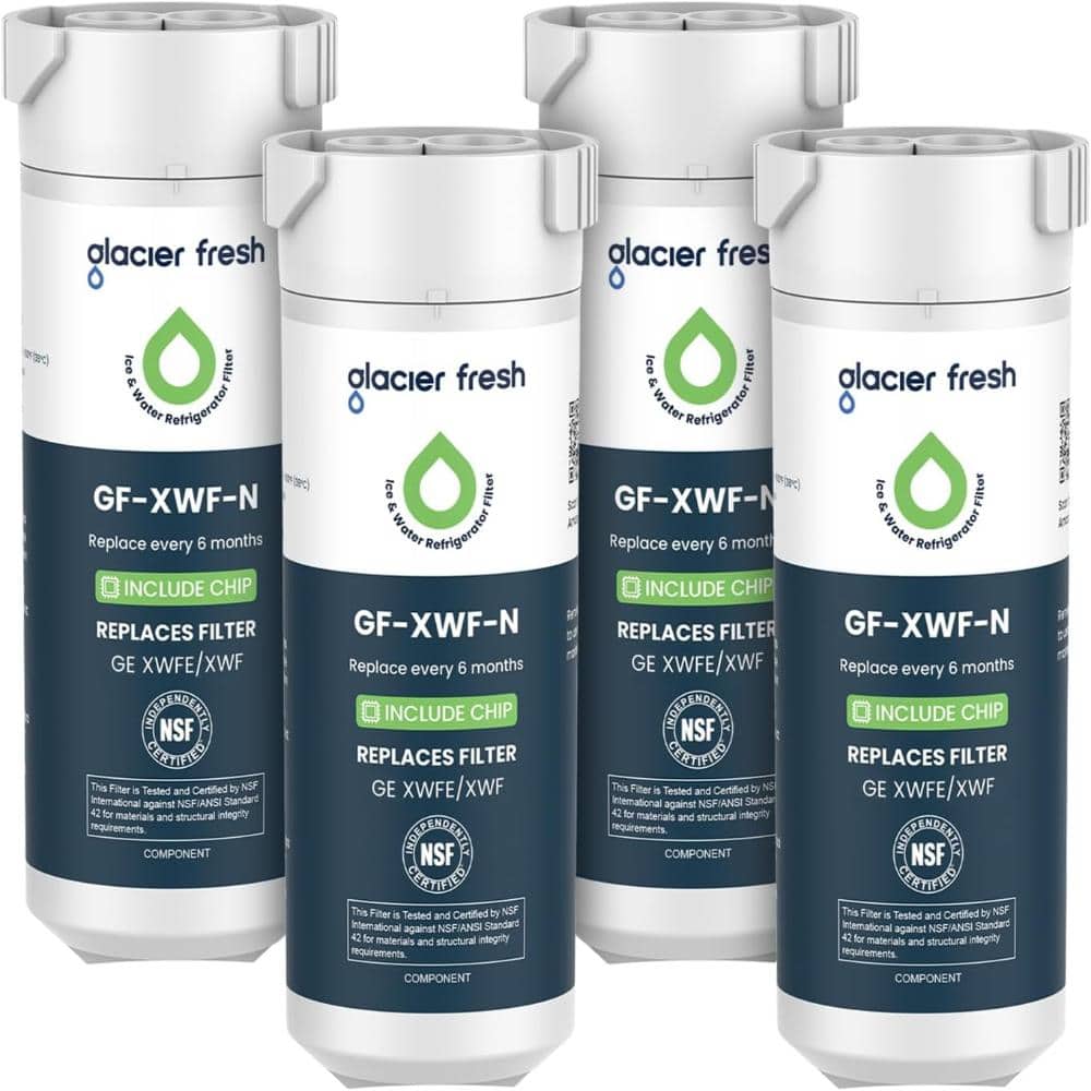 XWFE Water Filter for GE(with chip)-4-Pack price history on PriceWatchPro