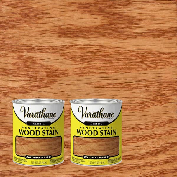 Varathane 1 qt. Colonial Maple Classic Interior Wood Stain (2-Pack)