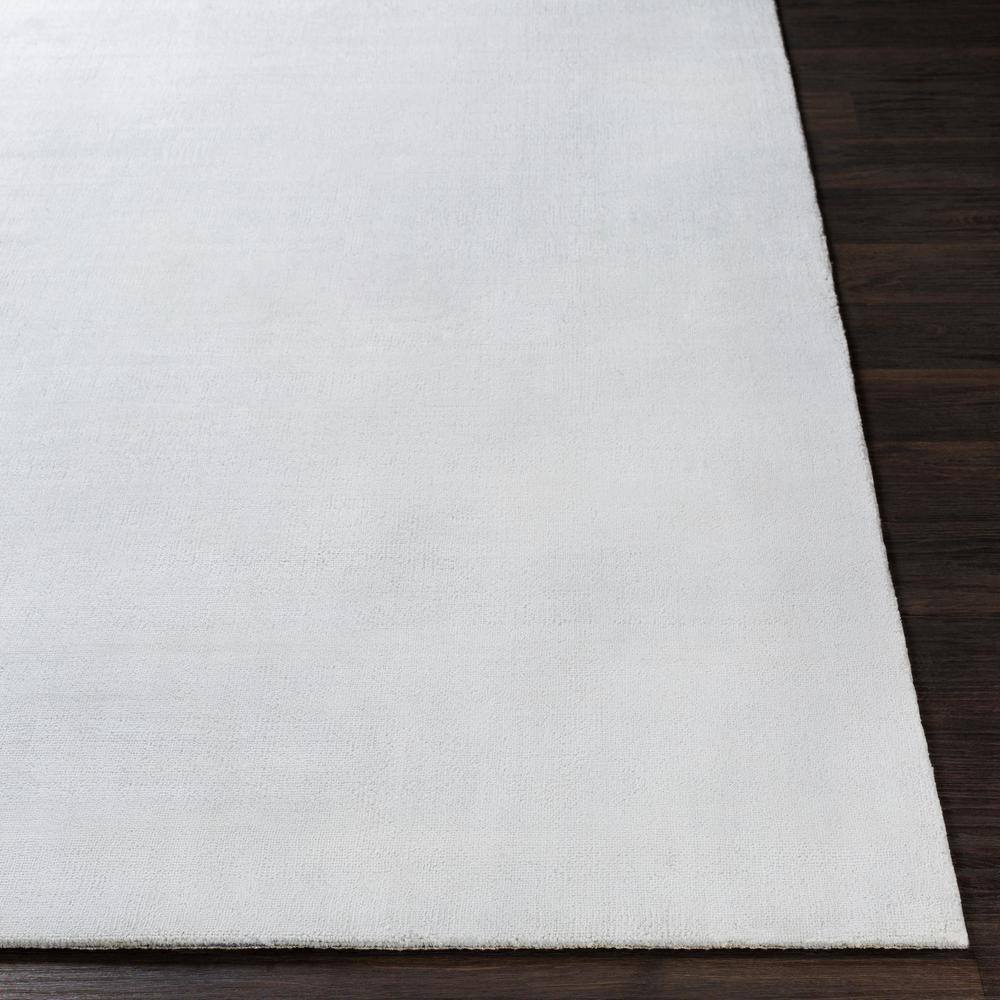 Silvana Hand Loomed White Synthetic 5' x 7' Rug