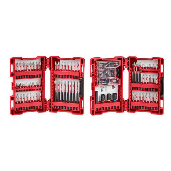 Milwaukee SHOCKWAVE Impact Duty Alloy Steel Drill and Screw Driver Bit Set (100-Piece)