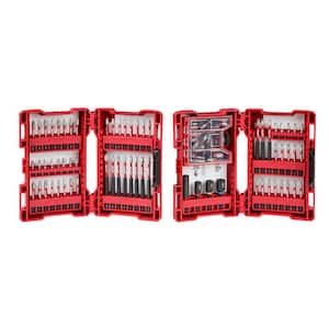 SHOCKWAVE Impact Duty Alloy Steel Drill and Screw Driver Bit Set (100-Piece)