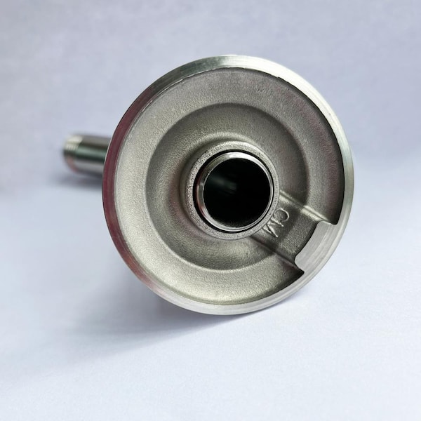 1/2 NPT x 4.8 in. Round Wall Mount Shower Arm with Sure Grip Flange in Brushed Nickel (1-Pack)