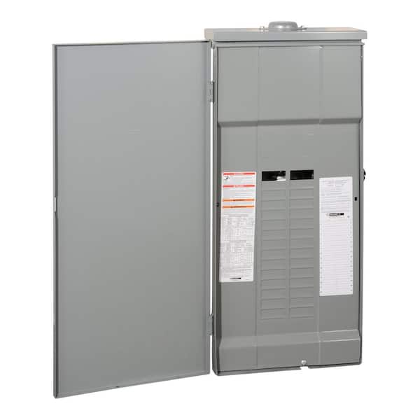 Square D Homeline 225 Amp 30-Space 60-Circuit Outdoor Convertible Main Lugs Load Center