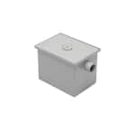 10 in.x 10 in. Steel Grease Trap with 2 in. No Hub