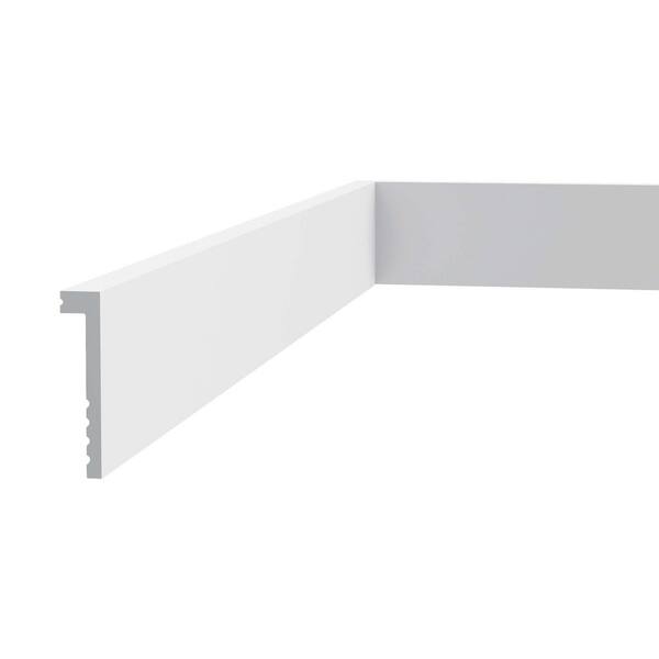 Orac Eckleiste CX126 200 Cm X 8,7 Cm X 8,7 Cm Aus Extrudiertem Polystyrol (HDPS) Vorgrundiert