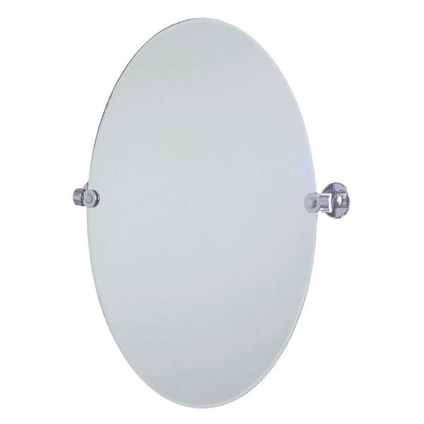 Innova Philip 22 in. x 24 in. Pivoting Mirror in Polished Chrome-DISCONTINUED