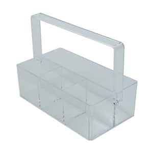 Cosmetic and Jewelry Holder with Carrying Handle
