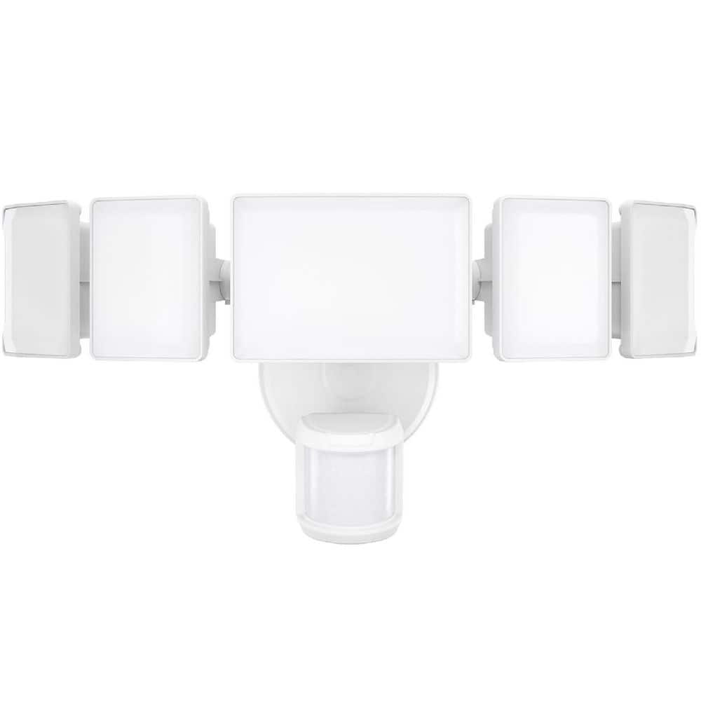 130W White Integrated LED Motion Sensing Floodlight 13000 Lumen Dusk to Dawn IP65 Waterproof Outdoor Security Light price history on PriceWatchPro