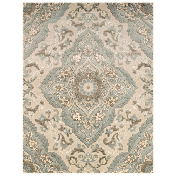Home Decorators Collection Sherrington Blue 2 ft. x 3 ft. Area Rug