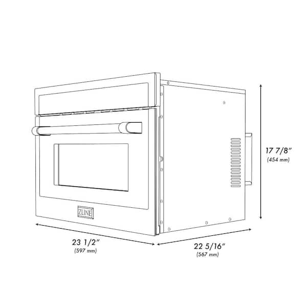 Dometic MWO 24 - Microwave oven including inverter, 24 V, 500 W