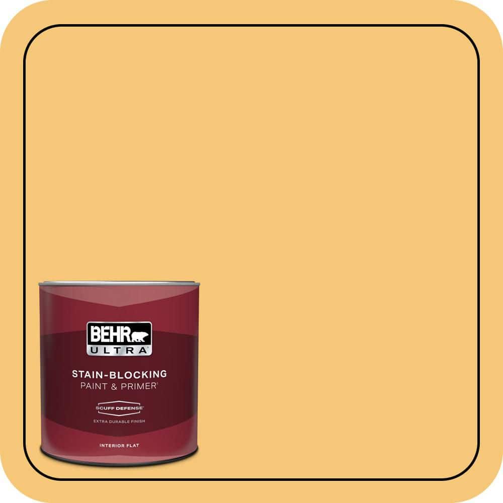 1 qt. #T14-19 Sunday Afternoon Extra Durable Flat Interior Paint & Primer price history on PriceWatchPro