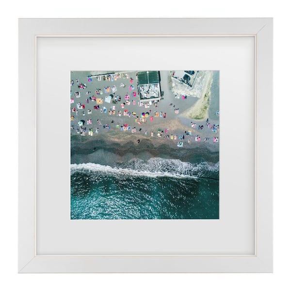 Trademark Fine Art Zhou Chengzhou Under The Heat Matted Framed Photography Wall Art 13 in. x 13 in.