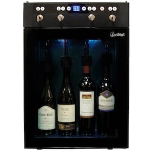 4-Bottle Wine Dispenser and Preserver