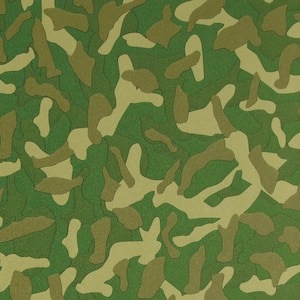 Camouflage Green Adhesive Film (Set of 2)
