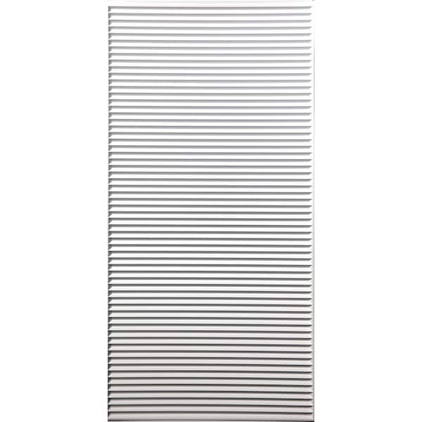 Ceilume Polyline White Feather-Light 2 ft. x 4 ft. Lay-in Ceiling Panel (Case of 10)