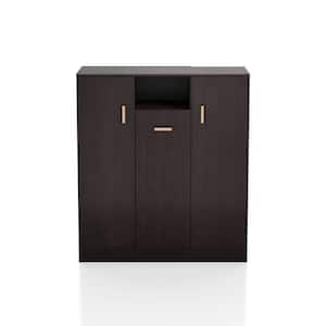 Vox 35.43 in. H x 31.5 in. W Recycled Wood Shoe Storage Cabinet
