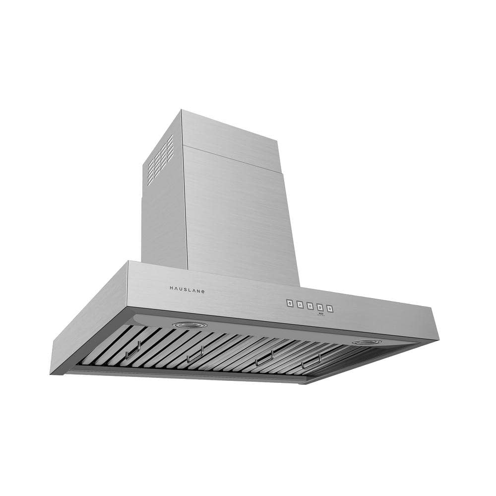 China Wall-mounted Extractor Hood with Stainless Steel Baffle Plate Vent  Hood Manufacturer and Supplier