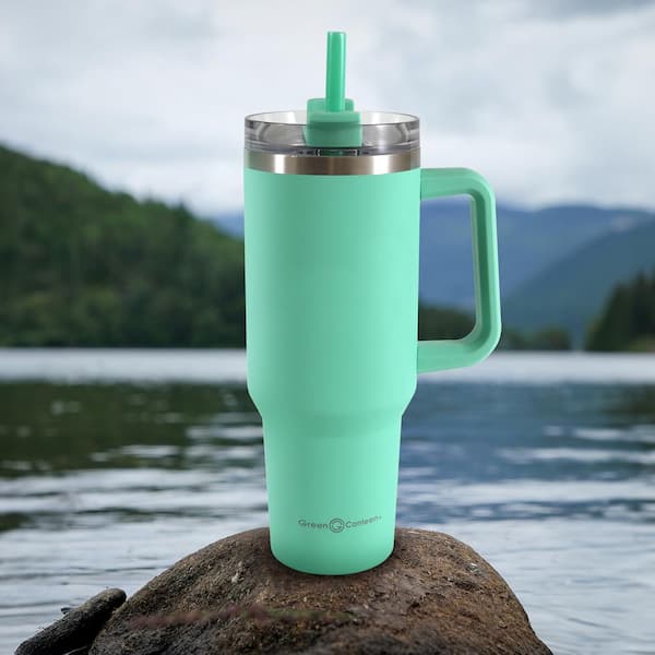 Green canteen 2025 thermos travel mug