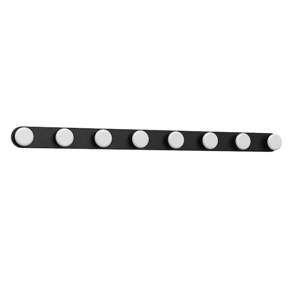 Rezz 36-in 1 Light 23-Watt Black Integrated LED Vanity Light