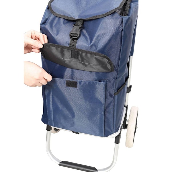 Miscool Avex 88 lb. Capacity Hand Truck Foldable Shopping Cart